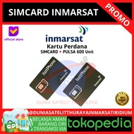 Inmarsat Kartu Perdana + Pulsa 500 Unit (Sim Card+Pulsa) New Stock