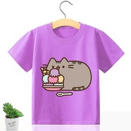 Purrfect: BWM 1PC Lilac Blouse w/ Adorable Pusheen Prints for Kids Infant Baby Girls 3mos-12 Yrs Old
