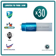 【Malaysia Ready Stock】❁❐(30 PCS) LUMITEC 30W(Extrabright)T8 LED Tube-Daylight(6500K)-3600LM-4 Feet/1200mm-SIRIM