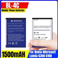 BL-4C 1500mAH Mobile Phone Batteries for Nokia Microsoft Lumia 6300 6100 2220s 1202 2690 1506 7200