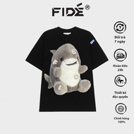 Baby SHARK FIDE T-shirt unisex wide form ulzzang BABY SHARK 02
