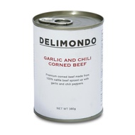 Delimondo Garlic & Chili Corned Beef 380g