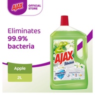 Ajax Fabuloso Apple Multi Purpose Floor Cleaner Eliminates 99.9% Bacteria (2L)