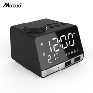 K11 Bluetooth Speaker Alarm Clock Radio Charging Mobile Phone Tablet Audio Creative Music Clock Disp