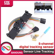 5-CHANNEL DIGITAL TRACKING SENSOR, 5-CHANNEL GRAYSCALE LINE TRACKING MODULE