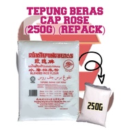 (REPACK) (250G) TEPUNG BERAS CAP ROSE | HALAL | REPACK 250G