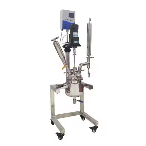 5L Lab Simple Stainless Steel SUS304 SUS316 High Pressure Lab Autoclave Reactor