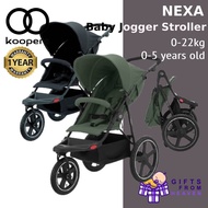 Koopers Nexa 3-Wheeler Jogger Stroller