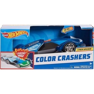 Hot Wheels Color Crashers Cyber Speeder Toy Car with Lights & Sounds (98077)