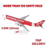 🇲🇾 AirAsia A330 Aircraft Model 32cm ✈️
