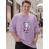 2Y751 [AIYOU] Lelaki Baju T Shirt Men Tshirt XL-5XL   Round Neck Tops Korean Style Tshirt Crop Top M