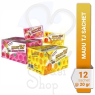 Honey TJ sachet 12 Sachets/Honeytj sachet Orange/Honey TJ Strawberry/Honey Strawberry Flavor