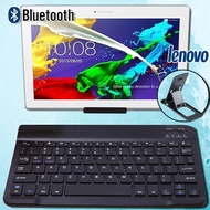 64 Wireless Bluetooth Keyboard For Lenovo Miix 2/Miix 3/Moto Tab/Tab E10 M10 P10/Tab 2/Tab 3/Tab 4 10 Plus Tablet Keyboard+Bracket