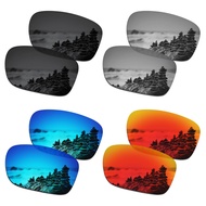Combo Pack Replacement Lenses for OO9358 Latch SQ Asian Fit 55mm Sunglass|Anti-scratch|Easy To Insta