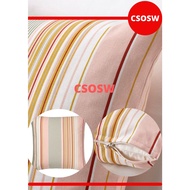 KATUN IKSLMOT Stripe Cushion Cover 50x50Cm Cotton Sofa Chair Cushion Cover Decoration