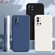 Lens Protection Phone Case for Oneplus 9R 9 R T RT 9RT Pro 5G Soft TPU Plain Square Silicone Back Co
