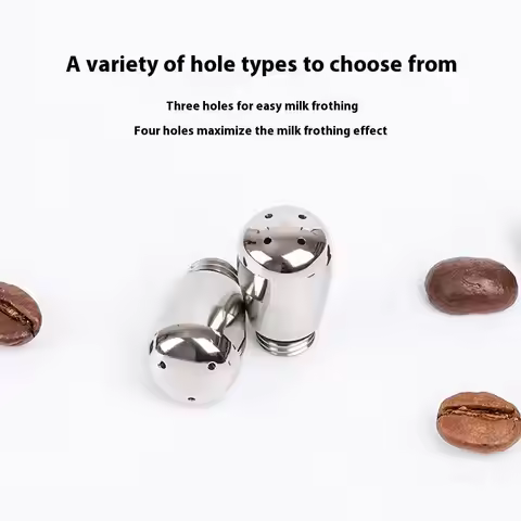 Coffee Maker Steam Nozzle 3/4 Holes Steam Nozzle Milk Foam Spout Steam Wand Tip For Sage Breville 87