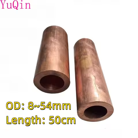DIa 8~54mm Thick wall T2 copper pipe tube many wall thickness,copper pipe,Capillary Hollow copper tu