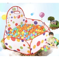 Polka Dot Foldable Kids Playpen Tent Basketball Tent(Not the ball)