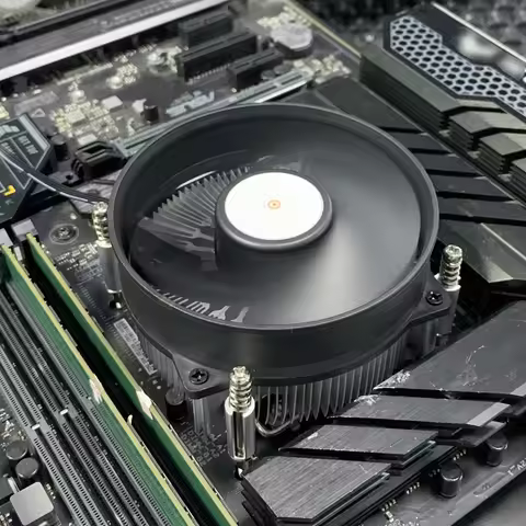 90MM CPU Air-cooled Cooler 4PIN PWM Aluminium PC Processors Cooler TDP 90W Radiator for Intel 1150/1