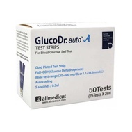 GlucoDr. auto A Test Strips 25s / 50s (GlucoDr glucose test strips) EXP12/25