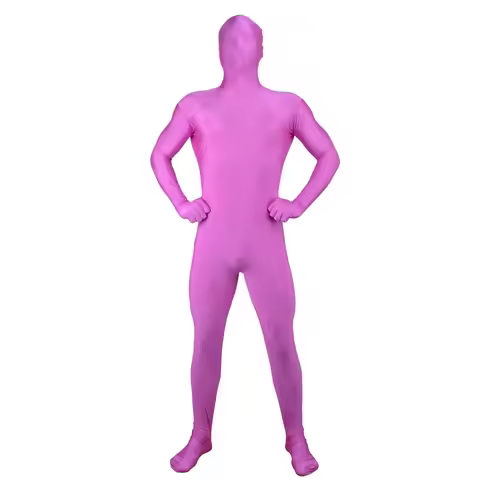 (SCM029) Spandex Nylon Lycra Fetish Zentai Suit Full Body Unisex Second Skin Transparent Tight