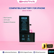 WIXEL ORIGINAL Baterai Iphone XS MAX Double Power Real Capacity Batre Batrai Battery Ip Ori HP Handp