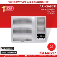 Sharp AF-X10SCF 1.0hp Window Type Aircon (Inverter)