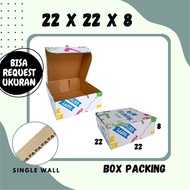 Box 22x22x8 LD Birthday Gift Box Happy Birthday Gift Box Packaging Cardboard Bag Hampers Gift