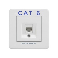 Schneider Saklar Internet / Data Outlet RJ45 Cat 6 Leona