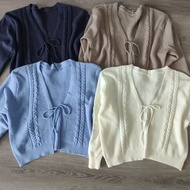 489 HYK SHOP🇲🇾 cardigan women long sleeve top knitwear perempuan fashion korean style knitted sweate