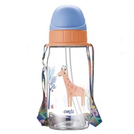 Emsa Summer Children Cartoon Cute Water Cup 470Ml Plastic Transparent Kids Sippy Cup Baby Water Bottle