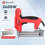 Mitsushi เครื่องยิงแม็กไฟฟ้า 2400W ตะปูไฟฟ้า ขาเดี่ยว F30 ปรับความแรงได้ 6