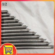 DIVI STORE Galvanized Fittings (GI) Nipple 1/2x C"~12" Nipple Steel Pipe Connector  Plumbing  Pippin