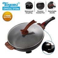 TOYOMI Electric Wok 6.0L [EW 1732] - Official TOYOMI Warranty 1 Year Warranty