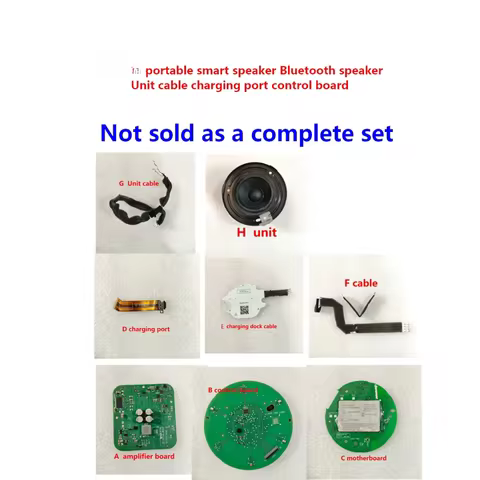 1PCS Original PCB accessories For Bose portable smart speaker Bluetooth speaker Unit cable charging 