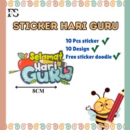 Hadiah Hari Guru 🔥Sticker hari guru 🔥Murah