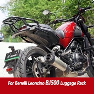For Benelli Leoncino 500 BJ500 BJ 500 Benelli 500 modified rack  luggage rack trunk support rear tai
