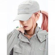 APEA Reflective Thread Embroidered Hat Female Gorpcore Style Nylon Baseball Cap Outdoor Sunshade Cap