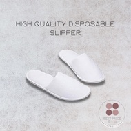 [Local Ready Stock] Hotel Slipper / Hotel Disposable Slipper | High quality &amp; Anti-slip sole