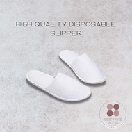 [Local Ready Stock] Hotel Slipper / Hotel Disposable Slipper | High quality & Anti-slip sole