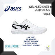 Asics Gel-Dedicate 8 2024 Tennis Shoes Original Tennis Shoe | White Black
