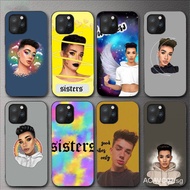 Sisters James Charles Phone Case For iPhone 11 12 Mini 13 14 Pro XS Max X 8 7 6s Plus 5 SE XR Shell KUE9 3PAZ