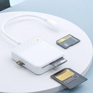 EC Compact USB C CF SD  Card Reader Compact Flash SDHC SDXC Card Reader Type