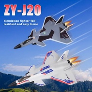 New Rc Plane Remote Control Aircraft J-20 Glider Fighter Model Fixed Wing Diy Foam Aircraft Model Ch