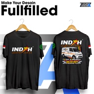 Kaos LOGISTIK INDAH CARGO GRANMAX TETAP SEMANGAT Baju By Triple A Distro