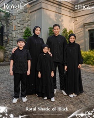 Sarimbit Ethica Royal Shade Of Black/Sarimbit Ethica Terbaru 2026/ Baju Keluarga