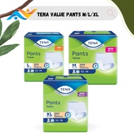 TENA VALUE PANTS ADULT  DIAPERS SIZE M/L/XL