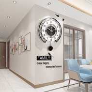 [Wall Clock Clock] Quartz Wall Clock Nordic Clock Wall Clock Modern Clock Art Living Room Household 
