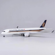 47cm with Wheels with Landing Rack Assembly Resin A350 Singapore Aircraft Model Aircraft Model Aircr